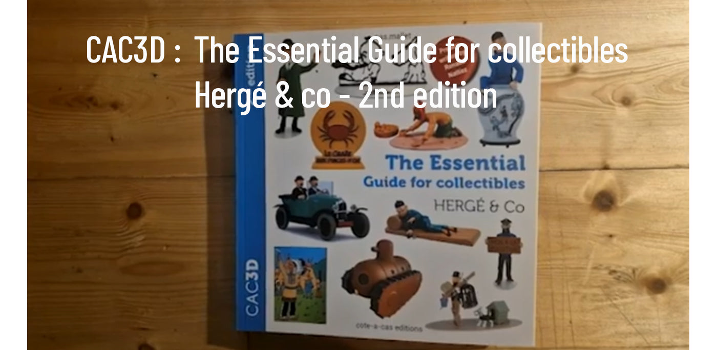 Un nouvel ouvrage pour les collectionneurs de l’univers d’Hergé