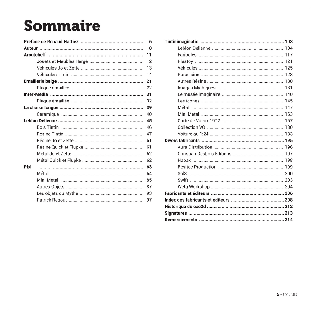 Hergé & Co. Figurines Valuation Book – 4th Edition | Tintin Guide & Merchandise