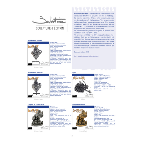 Special Issue #9 Bronze & PolyBronze Figurines | 74-page catalog without price guide