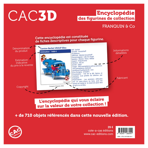 Franquin Figurines Valuation Book – 3rd Edition | Gaston, Spirou & Marsupilami Guide